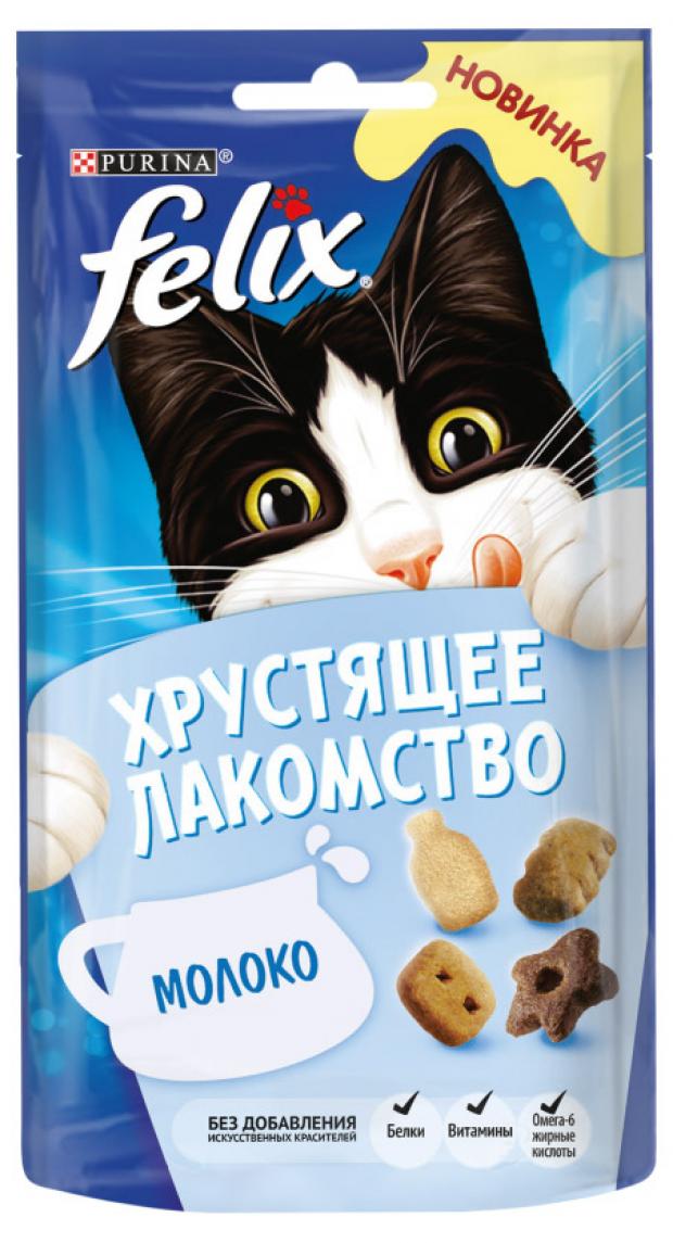 

Лакомство для взрослых кошек Felix с молоком, 60 г