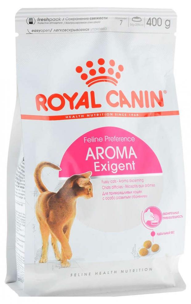 

Сухой корм для кошек привередливых к аромату продукта Royal Canin Exigent 33 Aromatic Attraction, 400 г