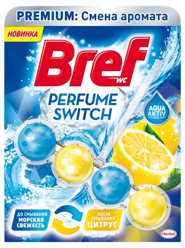 

Подвесной блок для унитаза Bref Perfume Switch Океан цитрус, 50 г