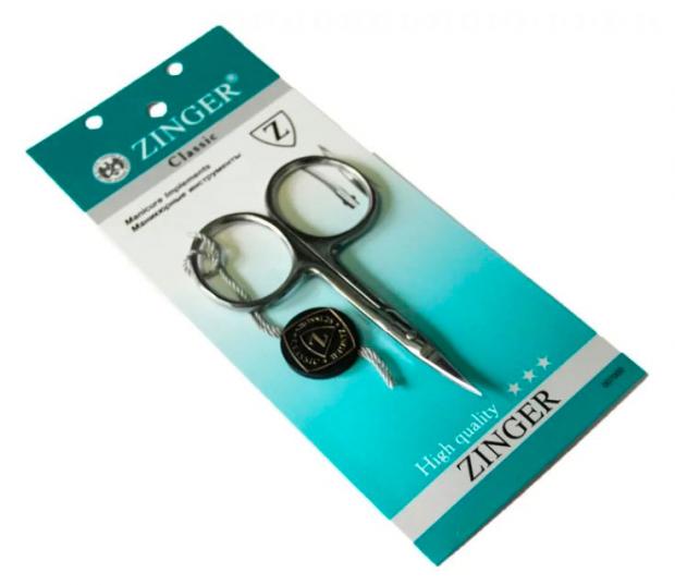 

Ножницы маникюрные мужские Zinger Classic ручная заточка, 1 шт