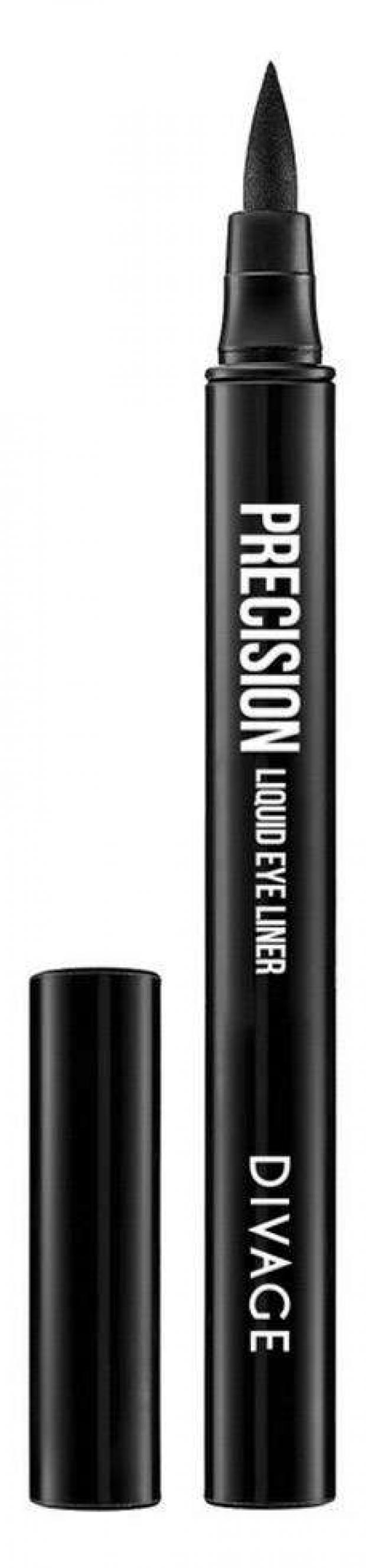 Подводка-фломастер Divage Precision жидкая черный 101, 1 шт