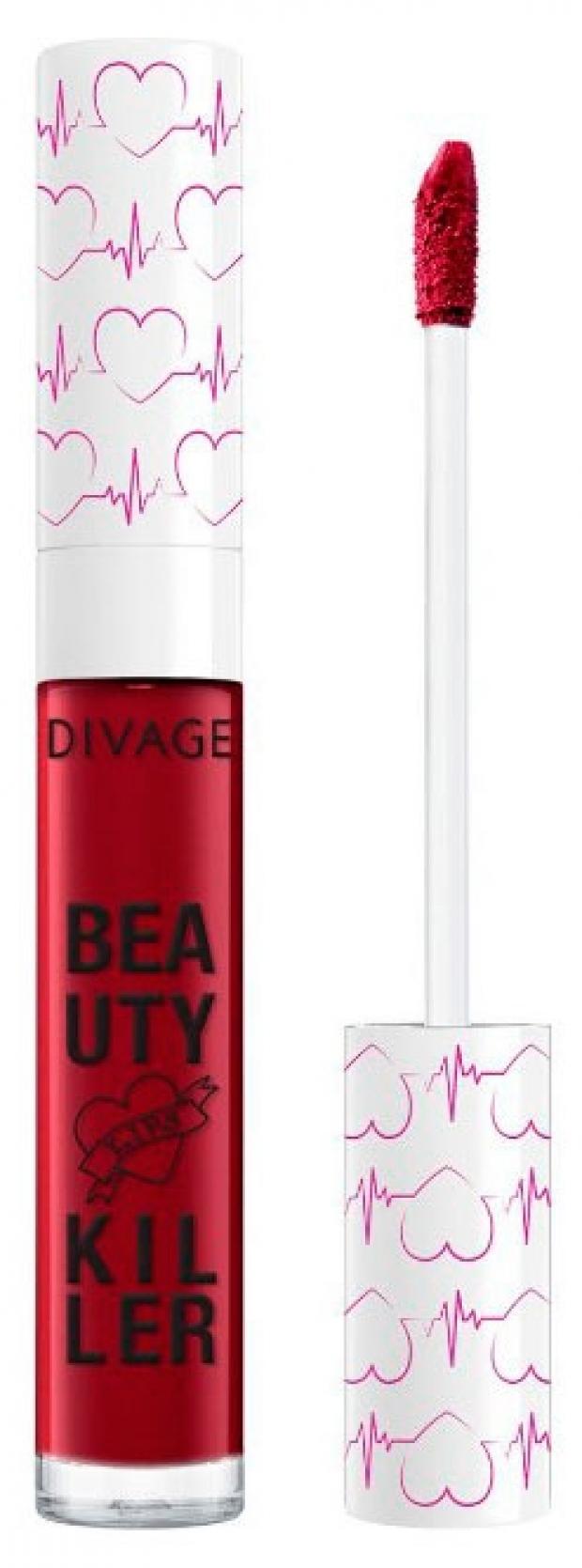 

Губная помада Divage Liquid Lipstick Beauty Killer блеск тон 05, 1 шт