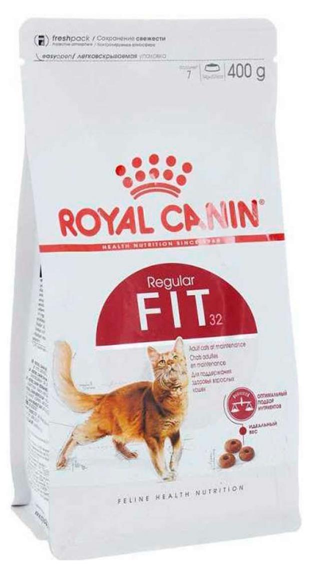 Сухой корм для кошек Royal Canin Fit 32 имеющих доступ на улицу 400 г 354₽
