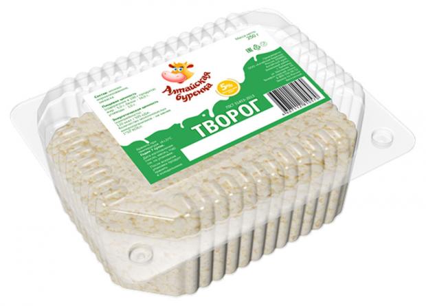 

Творог «Алтайская буренка» 5%, 250 г