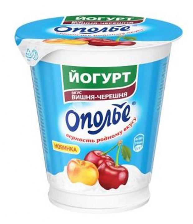 

Йогурт «Ополье» вишня-черешня 2,5%, 290 г