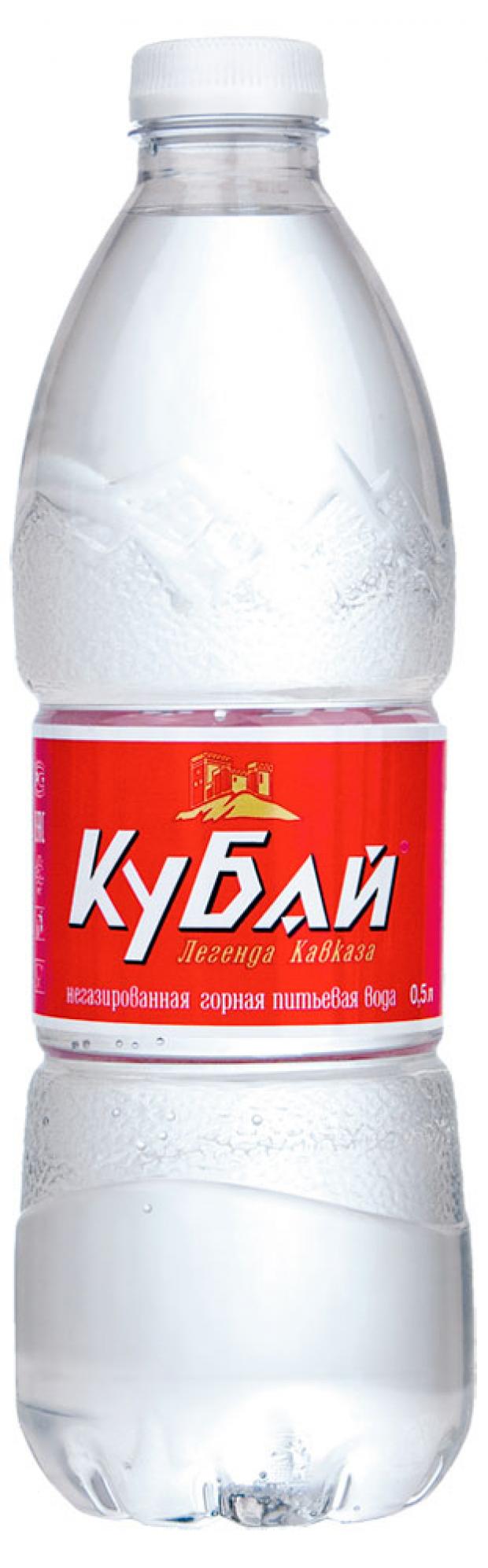 

Вода негазированная «Кубай» питьевая, 500 л