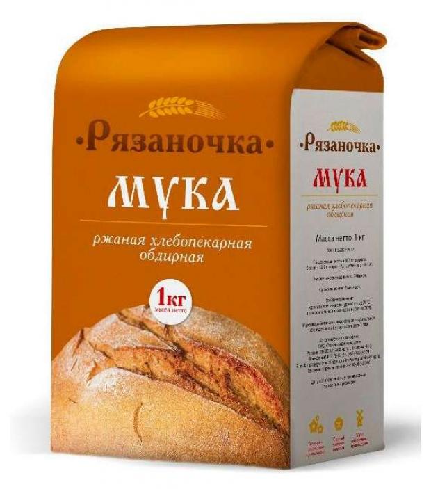 Мука ржаная «Рязаночка», 1 кг