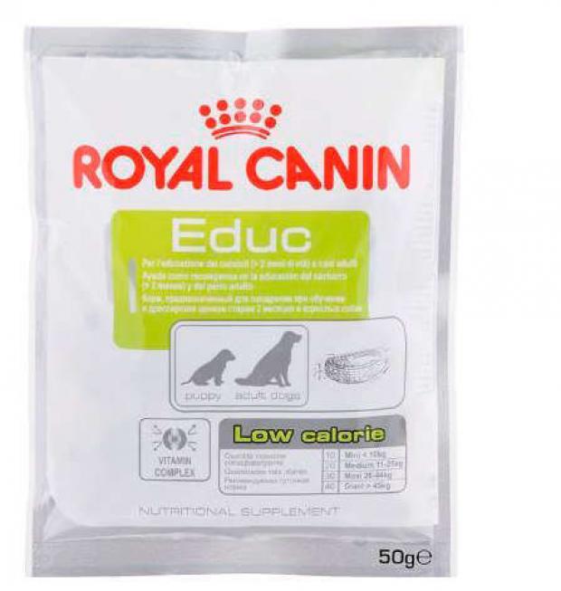 

Лакомство для собак Royal Canin Educ для дрессировки, 50 г