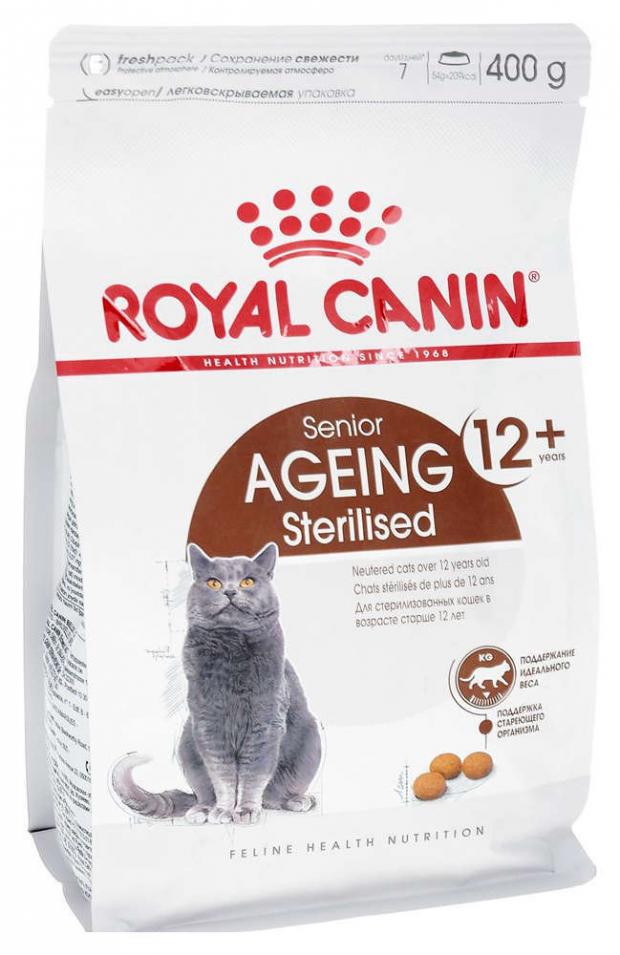 Сухой корм для стерилизованных кошек Royal Canin Ageing Sterilised 12 400 г 369₽