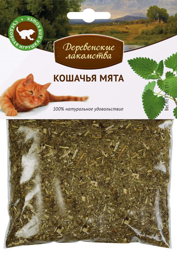 

Лакомство для кошек «Деревенские лакомства» кошачья мята, 15 г