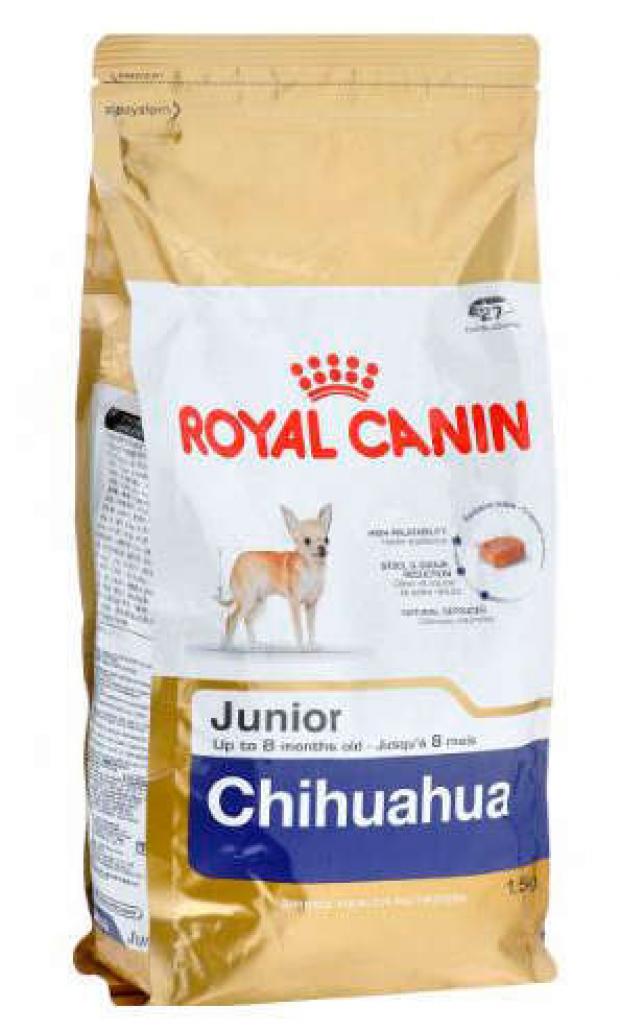 

Сухой корм для щенков Royal Canin Chihuahua Junior породы чихуахуа, 1,5 кг