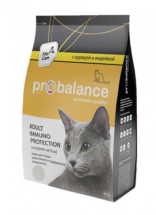 Сухой корм для кошек Probalance курица и индейка 400 г 99₽