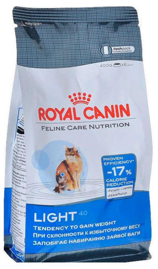 

Сухой корм для кошек с избыточным весом Royal Canin Light, 400 г