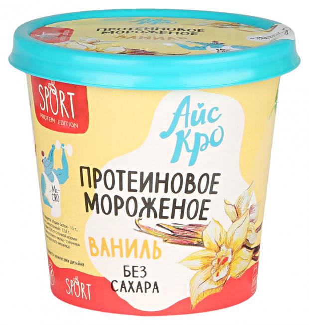 

Мороженое Icecro с протеином ванильное без сахара, 75 г