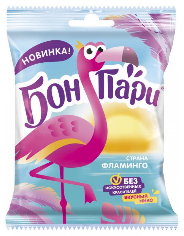 Мармелад жевательный Бон Пари Страна Фламинго ассорти 100 г 56₽