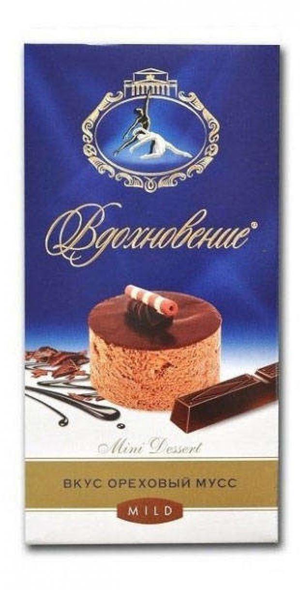 Шоколад Вдохновение Mini Dessert Ореховый мусс 100 г 112₽