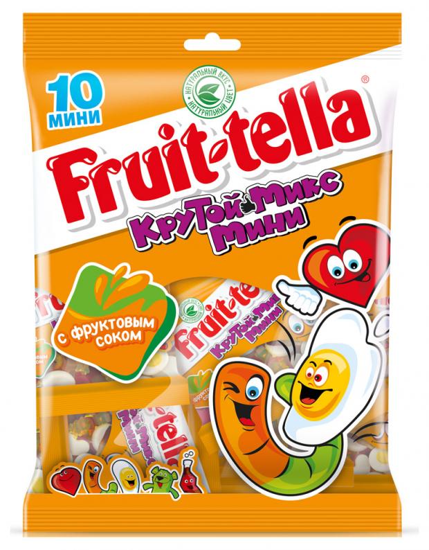 Мармелад жевательный Fruit-tella Крутой микс мини 200 г 194₽
