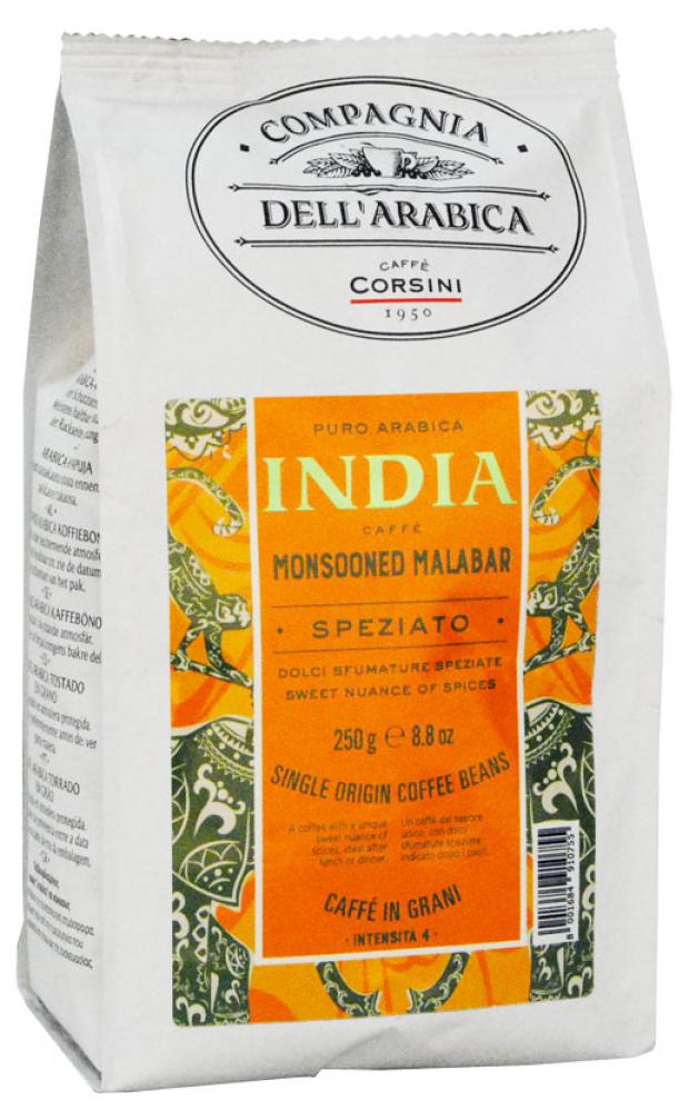 

Кофе в зернах Compagnia Dell'Arabica India, 250 г