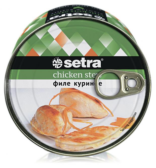 

Филе куриное Setra тушеное, 325 г