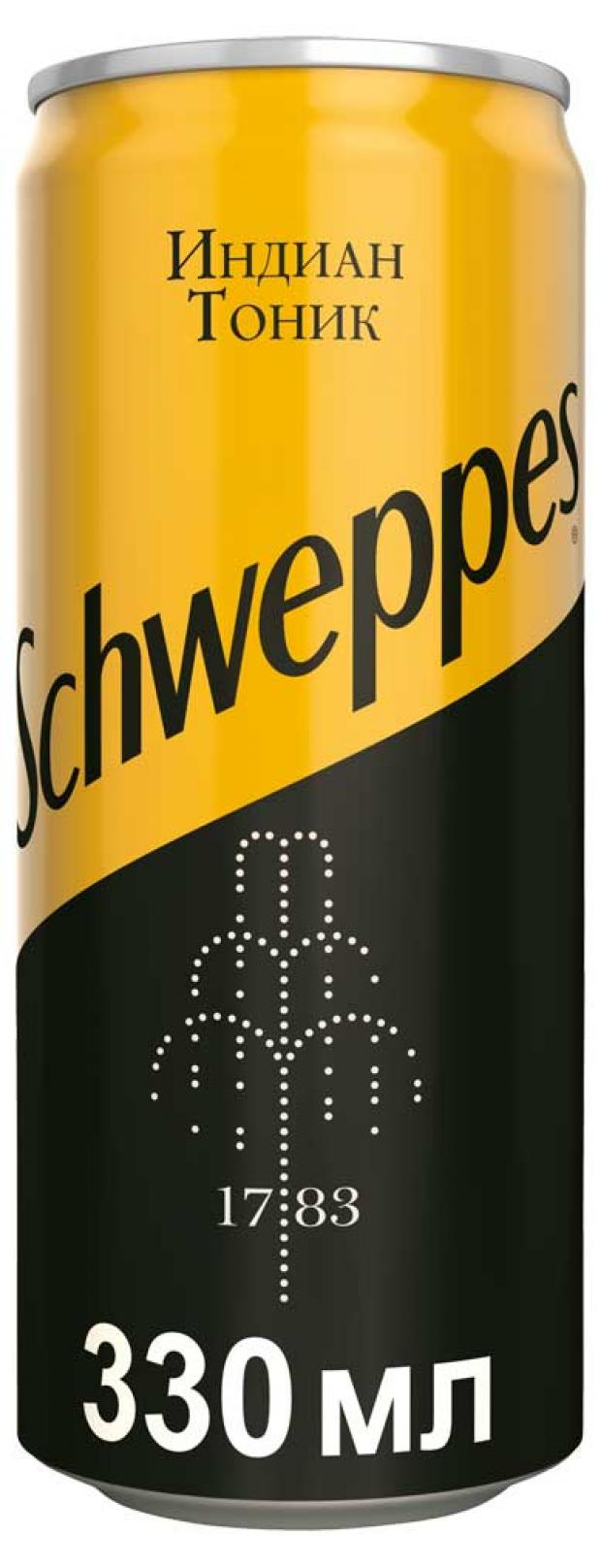 

Напиток газированный Schweppes Тоник, 330 мл