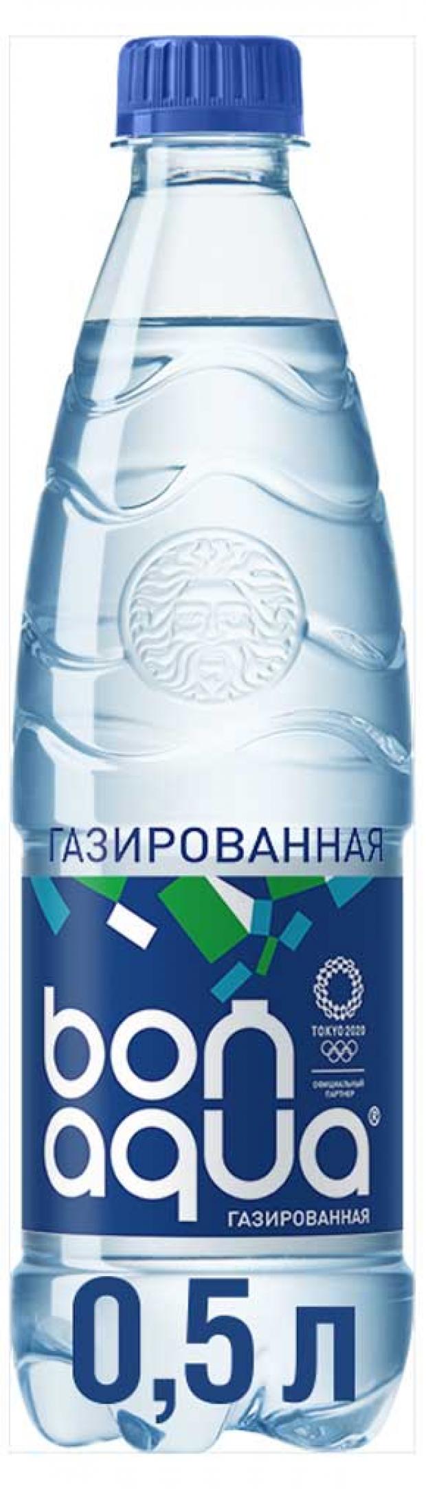 

Вода питьевая BonAqua газированная, 500 мл