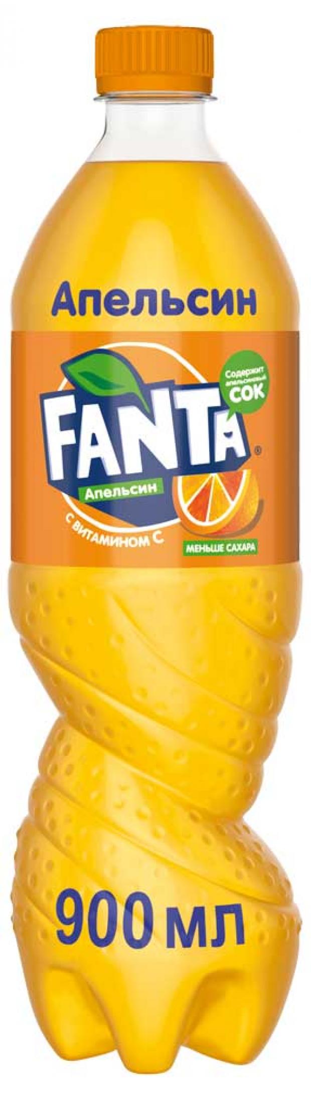 

Напиток газированный Fanta Апельсин, 0,9 л