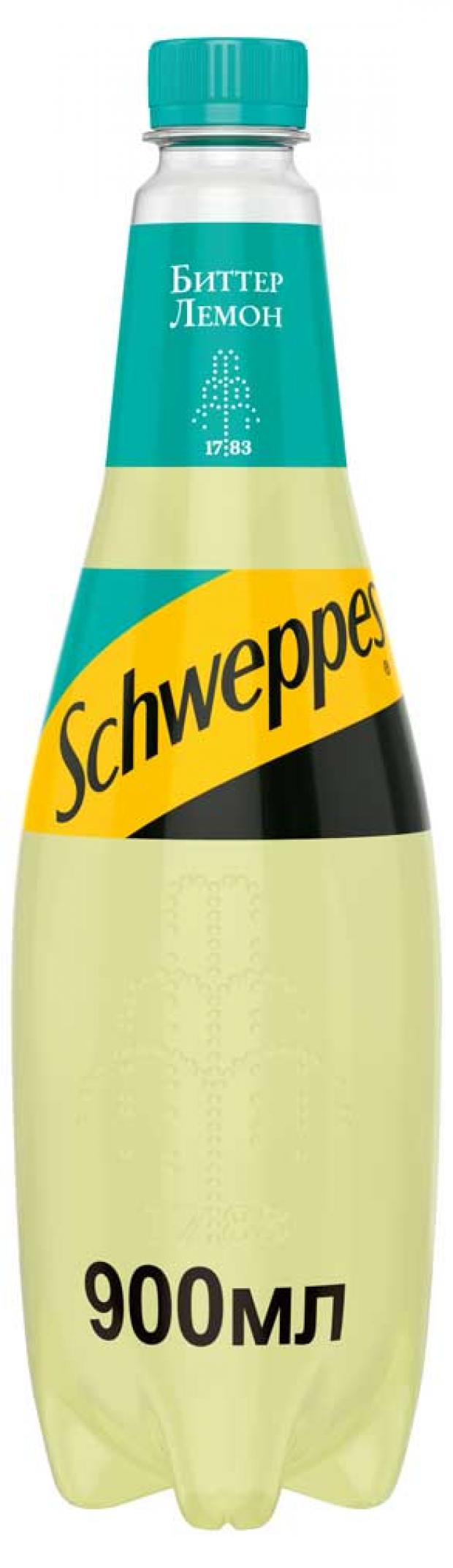 фото Напиток газированный schweppes биттер лемон, 900 мл