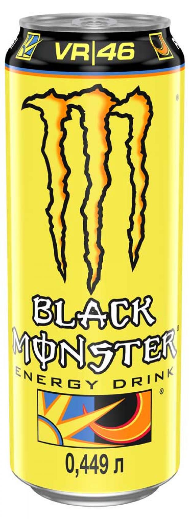 Напиток энергетический Black Monster The Doctor, 449 мл