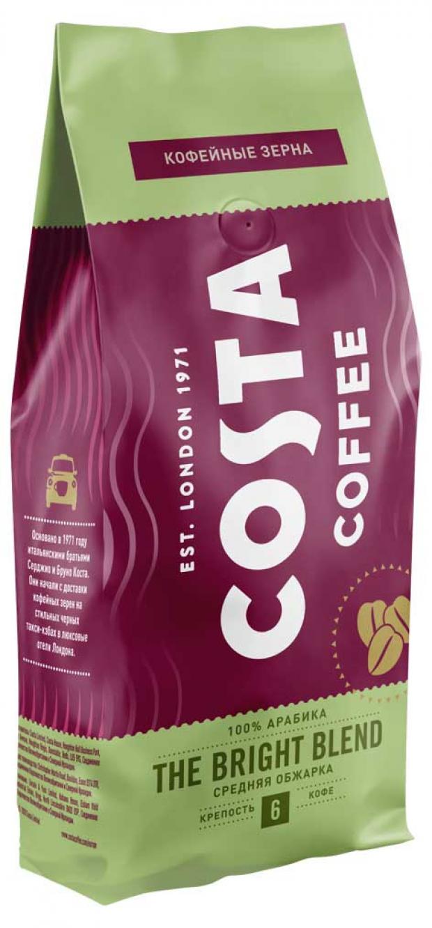 

Кофе в зернах Costa Coffee Bright Blend Средняя обжарка, 200 г