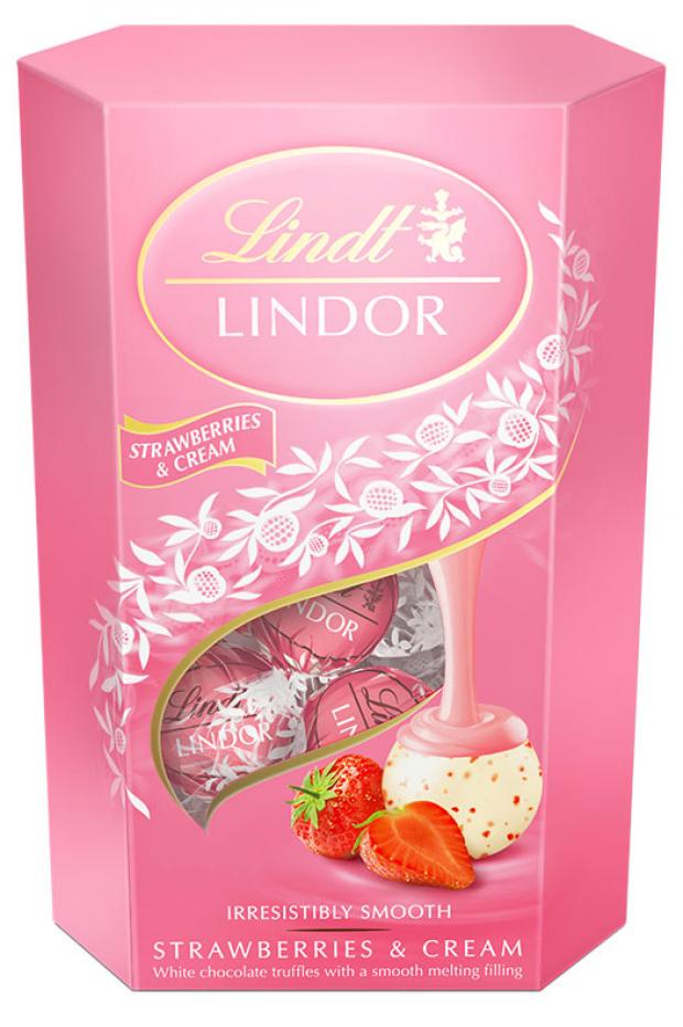 

Конфеты Lindt Lindor клубника и сливки, 200 г