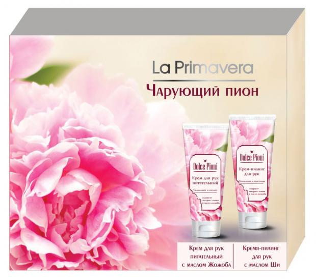 

Подарочный набор Крем для рук La Primavera Пион питательный, 75 мл + Крем-скраб для рук La Primavera Пион, 75 мл