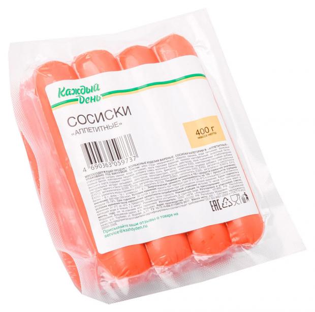 

Сосиски «Каждый день» Аппетитные, 400 г