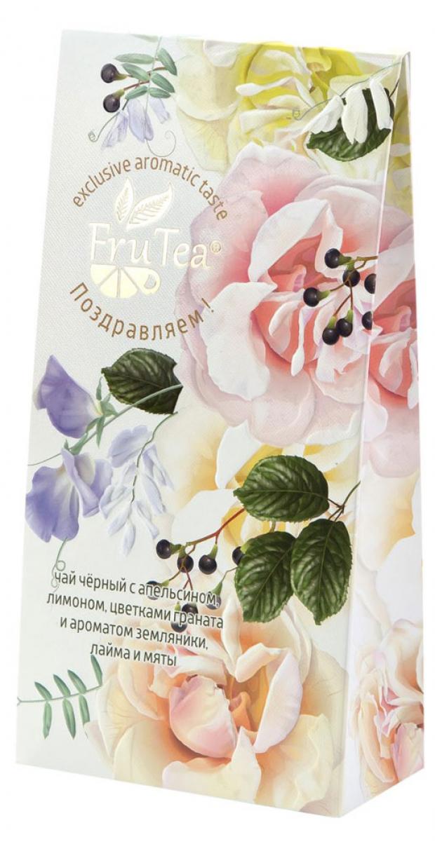 Чай чёрный Fru Tea Цветочное вдохновение, 50 г