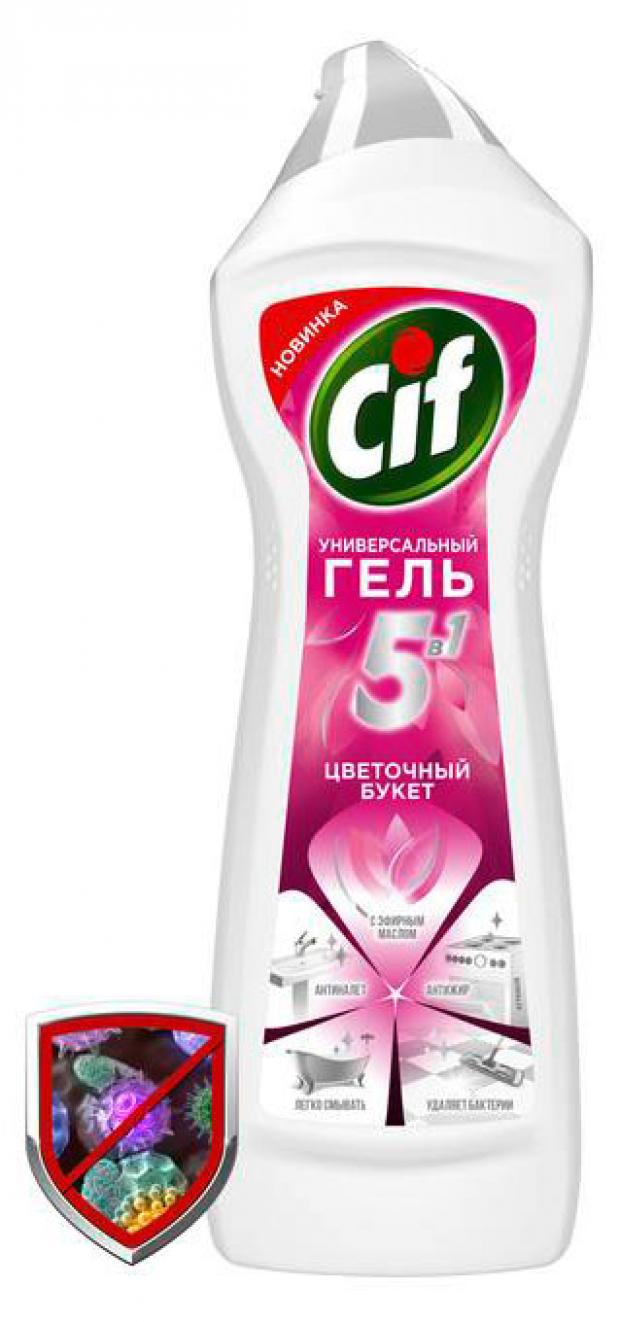 

Чистящий гель Cif Цветочный букет для всех поверхностей, 750 мл