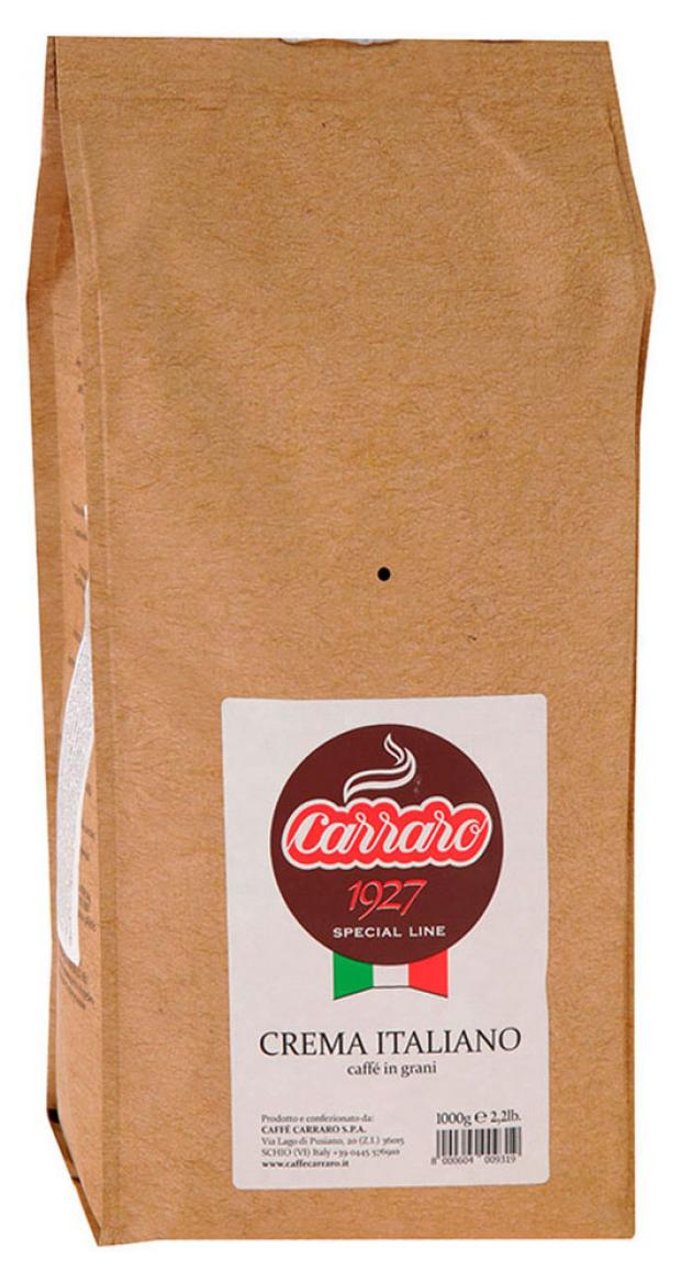 

Кофе в зернах Carraro Crema Italiano, 1000 г