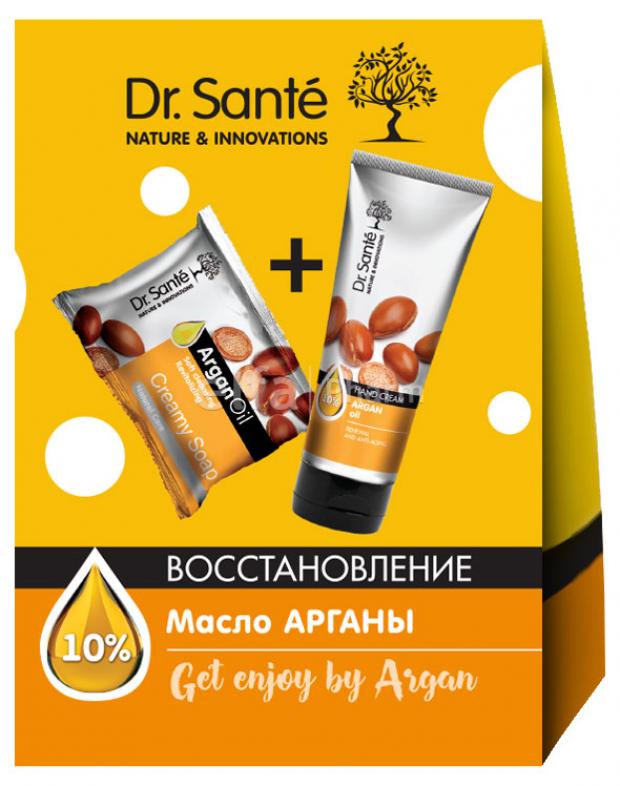 

Подарочный набор Крем для рук Dr. Sante с маслом Арганы, 75 мл + Мыло туалетное Dr. Sante с маслом Арганы, 100 г