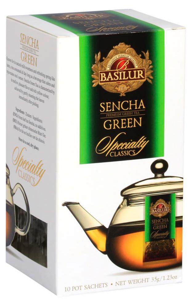 

Чай Basilur Specialty Sencha Green, 10х3,5 г