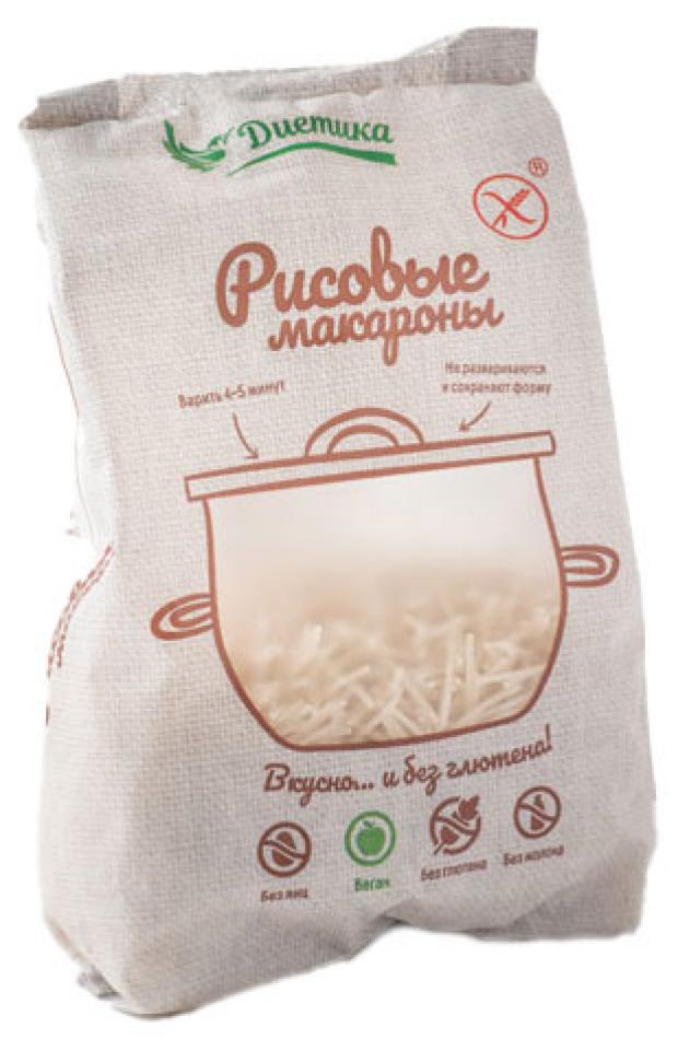 Вермишель Диетика из рисовой муки 250 г 88₽