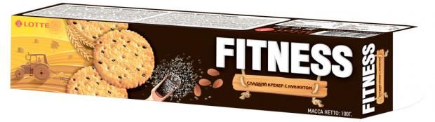 

Крекер Lotte FITNESS с кунжутом, 100 г