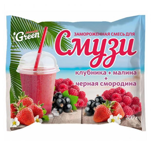 

Смесь для смузи «Морозко» клубника малина черная смородина, 300 г