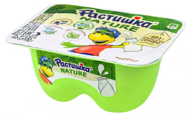 

Творог «Растишка» Nature мягкий 3,8% с 3 лет, 100 г