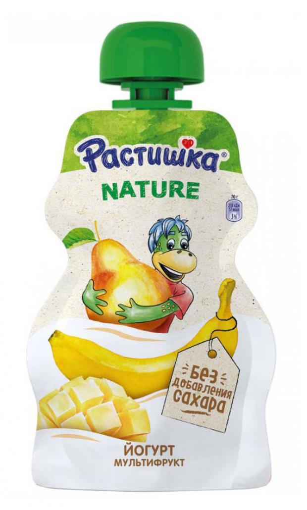 

Йогурт детский «Растишка» мультифрукт 3,5% с 3 лет, 70 г
