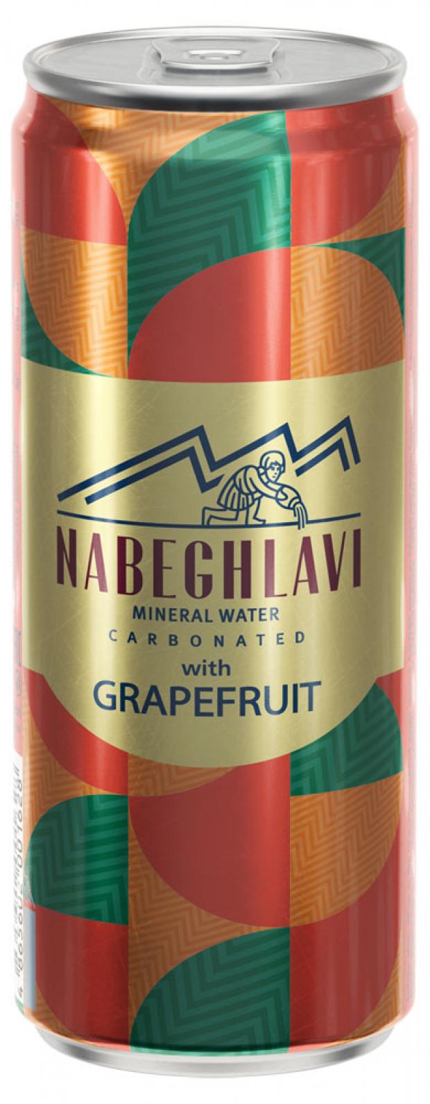 Вода минеральная «Набеглави» Grapefruit, 0,33 л