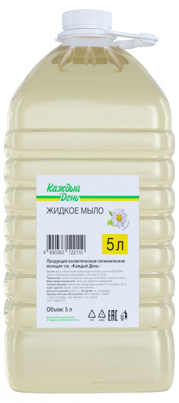 Мыло жидкое Каждый день Ромашка 5 л 180₽