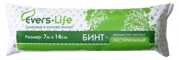 Бинт марлевый Evers нестерильная 7 х 14 см 29₽