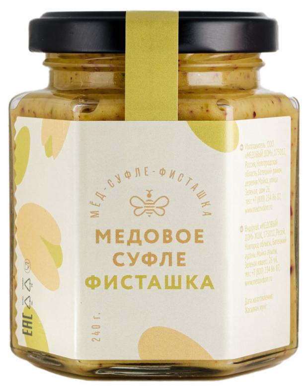 

Мёд-суфле «Медовый Дом» Фисташка, 250 г