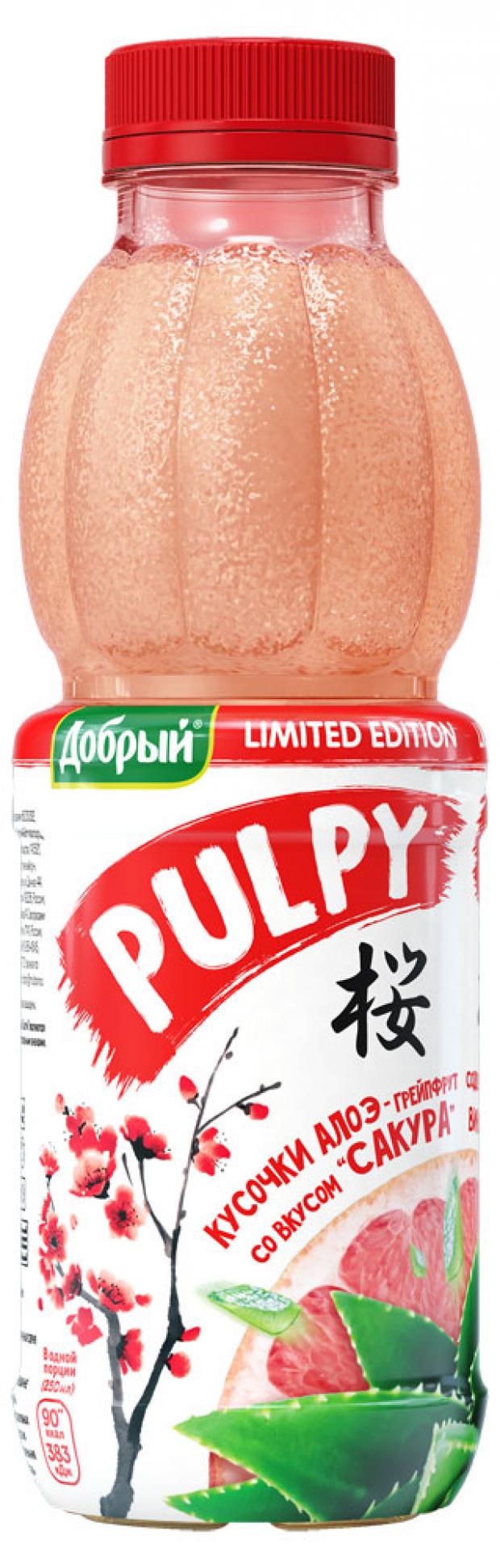 

Напиток сокосодержащий «Добрый» Pulpy Sakura, 0,45 л