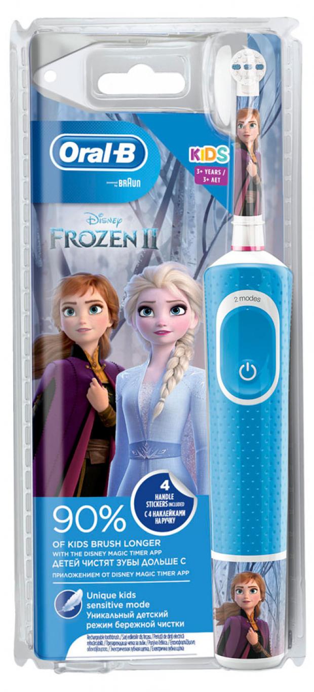 

Зубная щетка детская электрическая Oral-B Kids Холодное сердце 3+ лет, 1 шт
