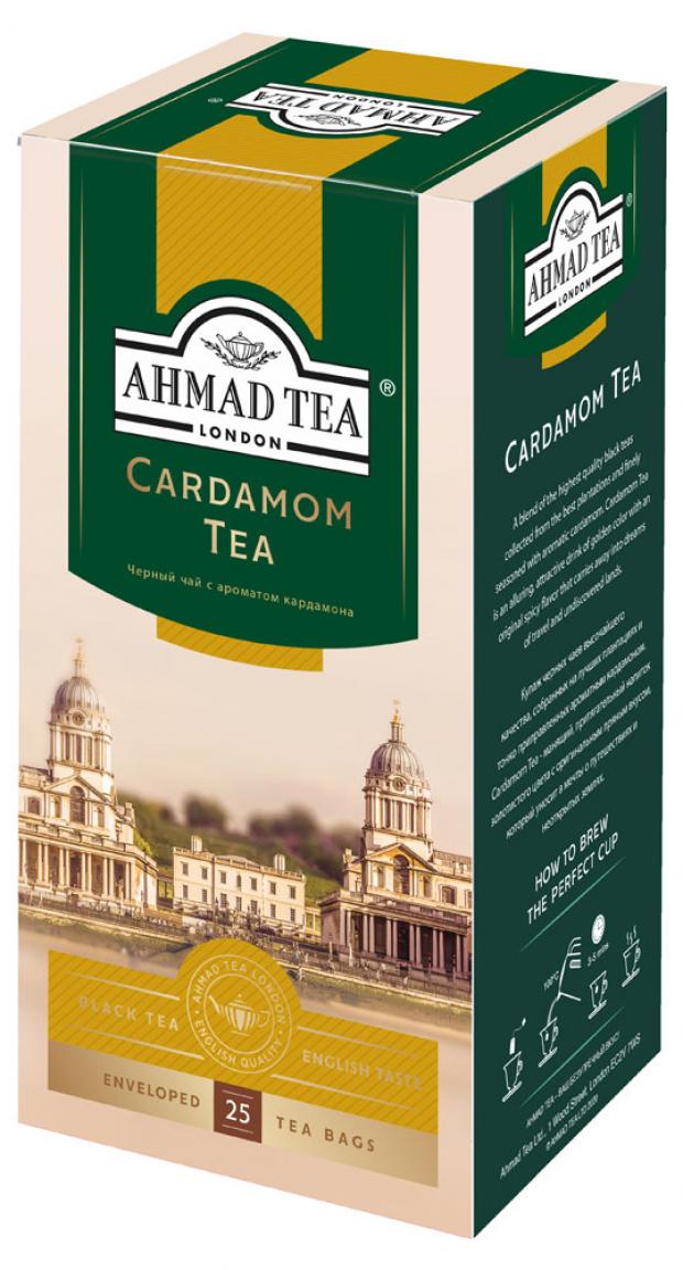 Чай Ahmad Tea Кардамон 25 пакетиков 50 г 113₽