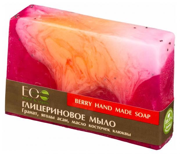 

Мыло косметическое EO Laboratorie Berry Soap глицериновое ручная работа, 130 г